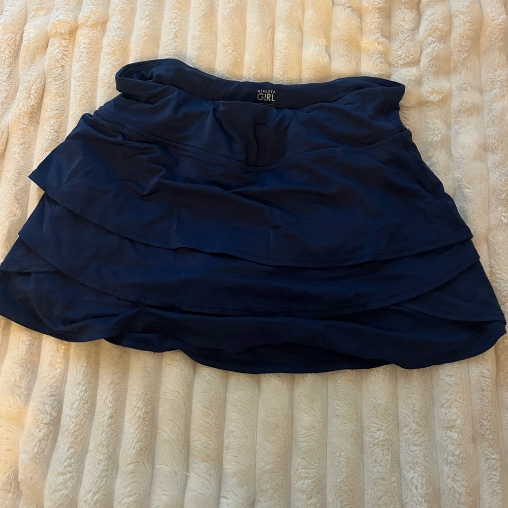 Athleta Navy Mini Skirt